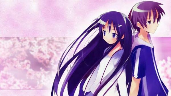 Hanbun no Tsuki ga Noboru Sora